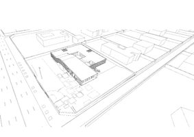 belgian embassy in rabat- Morocco - concept view 1